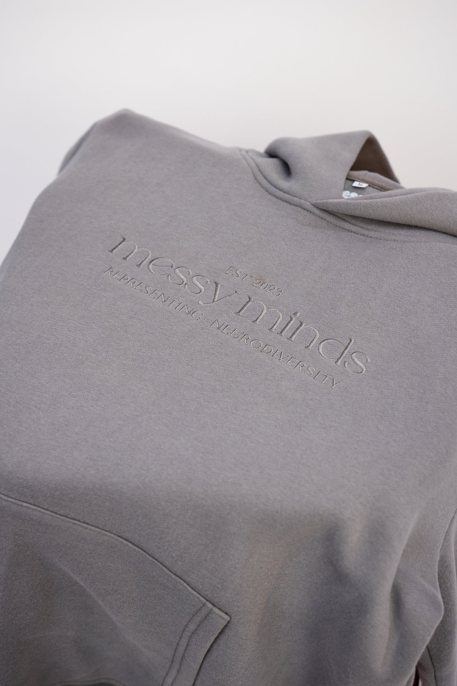 MESSY MINDS ORIGINAL HOODIE GREY