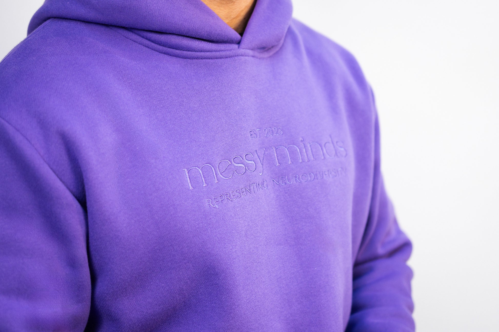 MESSY MINDS ORIGINAL HOODIE PURPLE