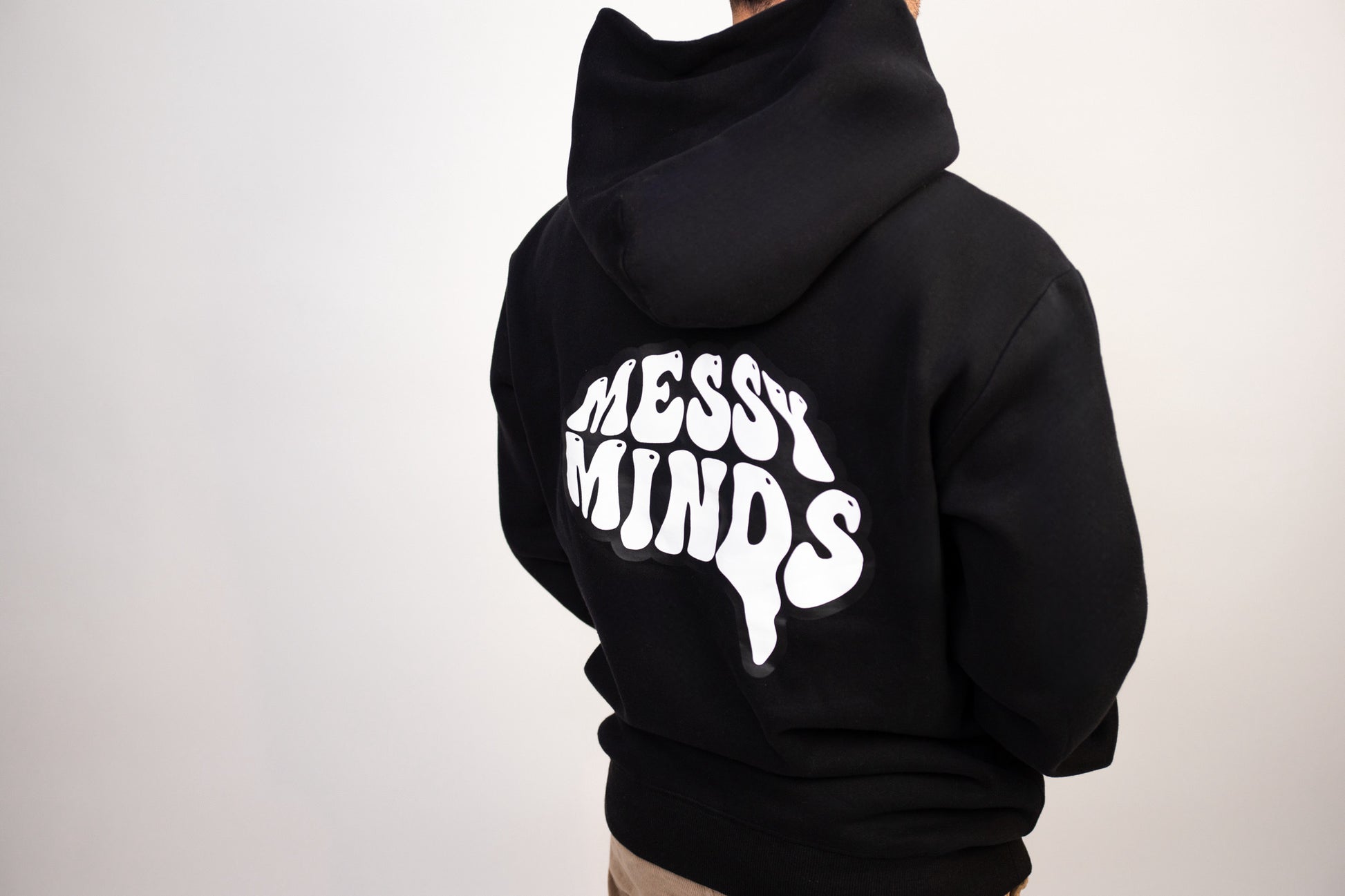 MESSY MINDS ORIGINAL HOODIE BLACK