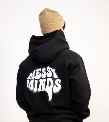 MESSY MINDS ORIGINAL HOODIE BLACK