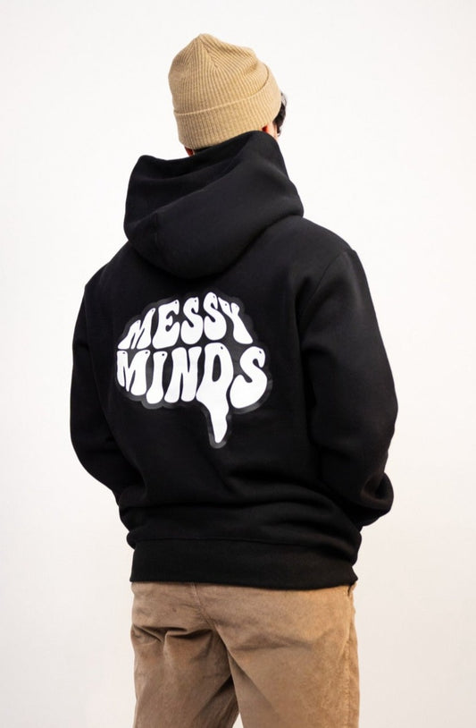 MESSY MINDS ORIGINAL HOODIE BLACK