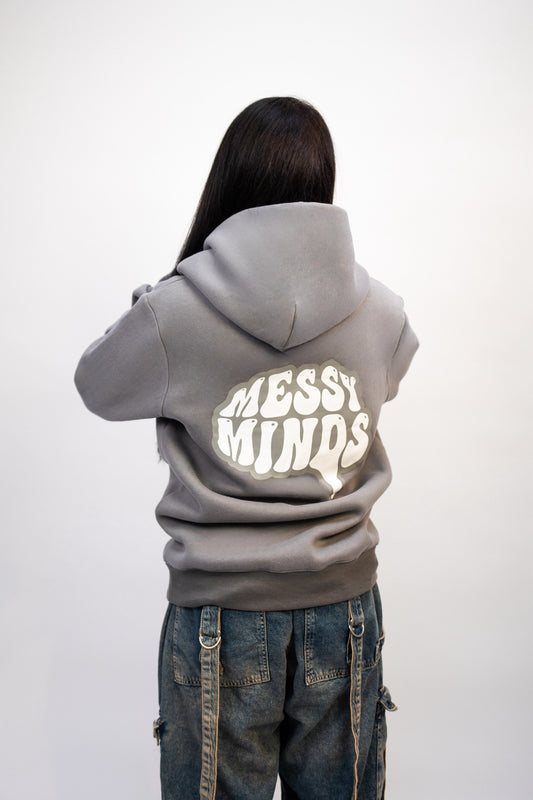 MESSY MINDS ORIGINAL HOODIE GREY