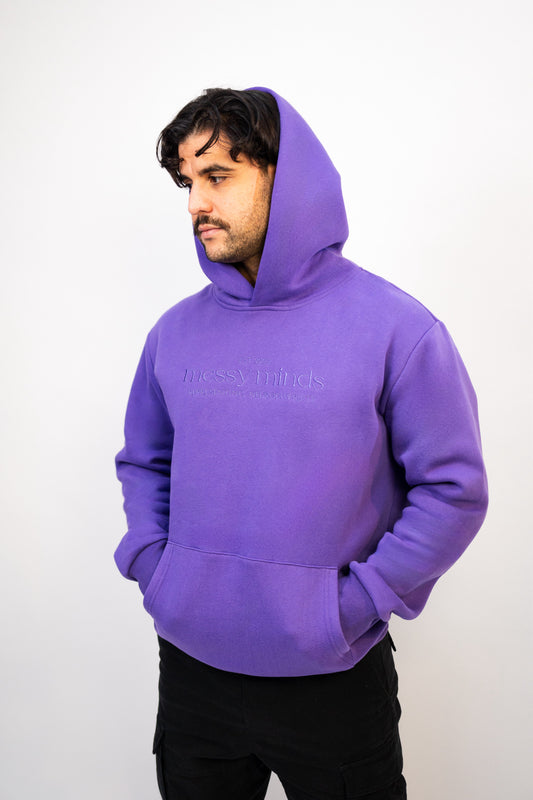 MESSY MINDS ORIGINAL HOODIE PURPLE