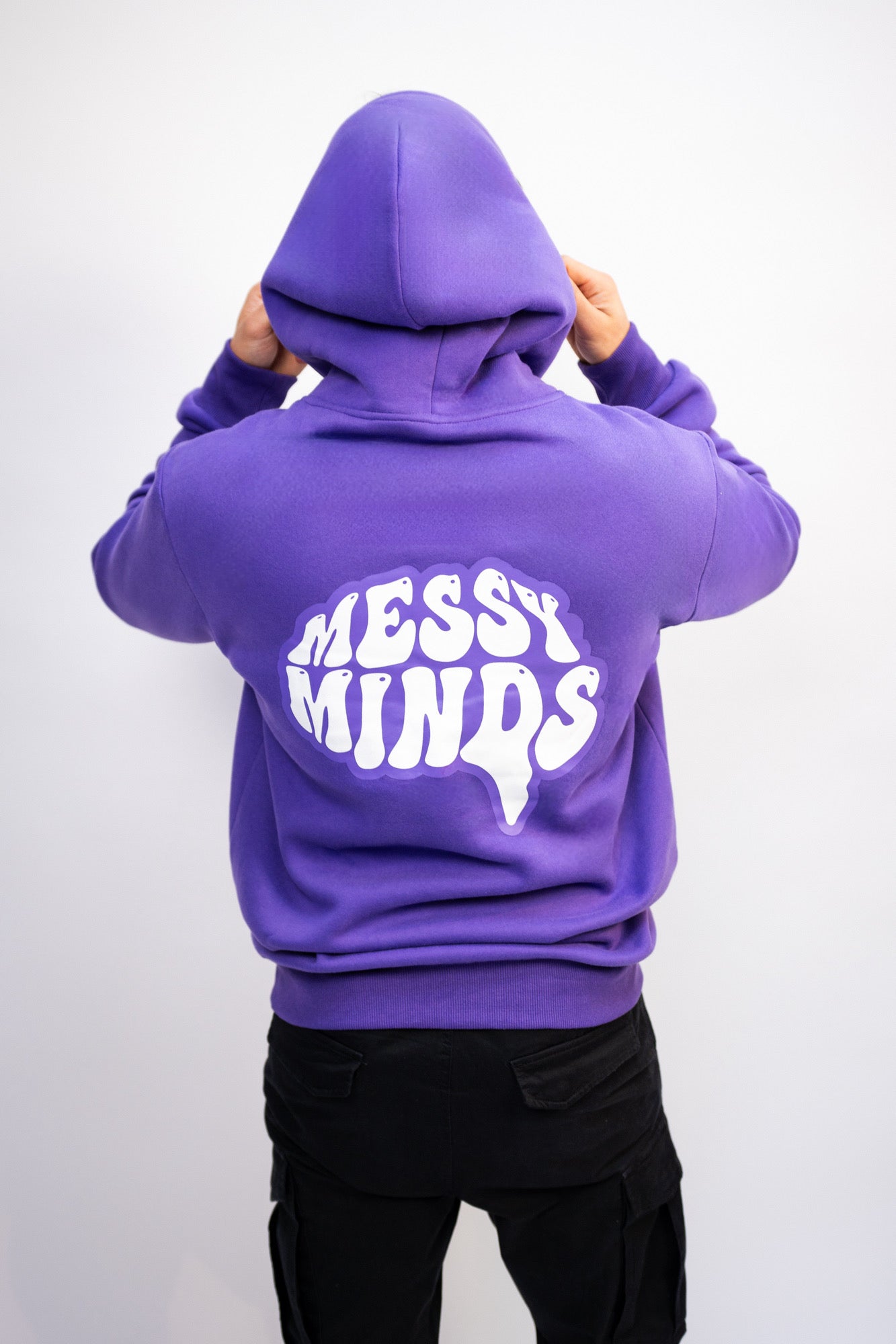 MESSY MINDS ORIGINAL HOODIE PURPLE