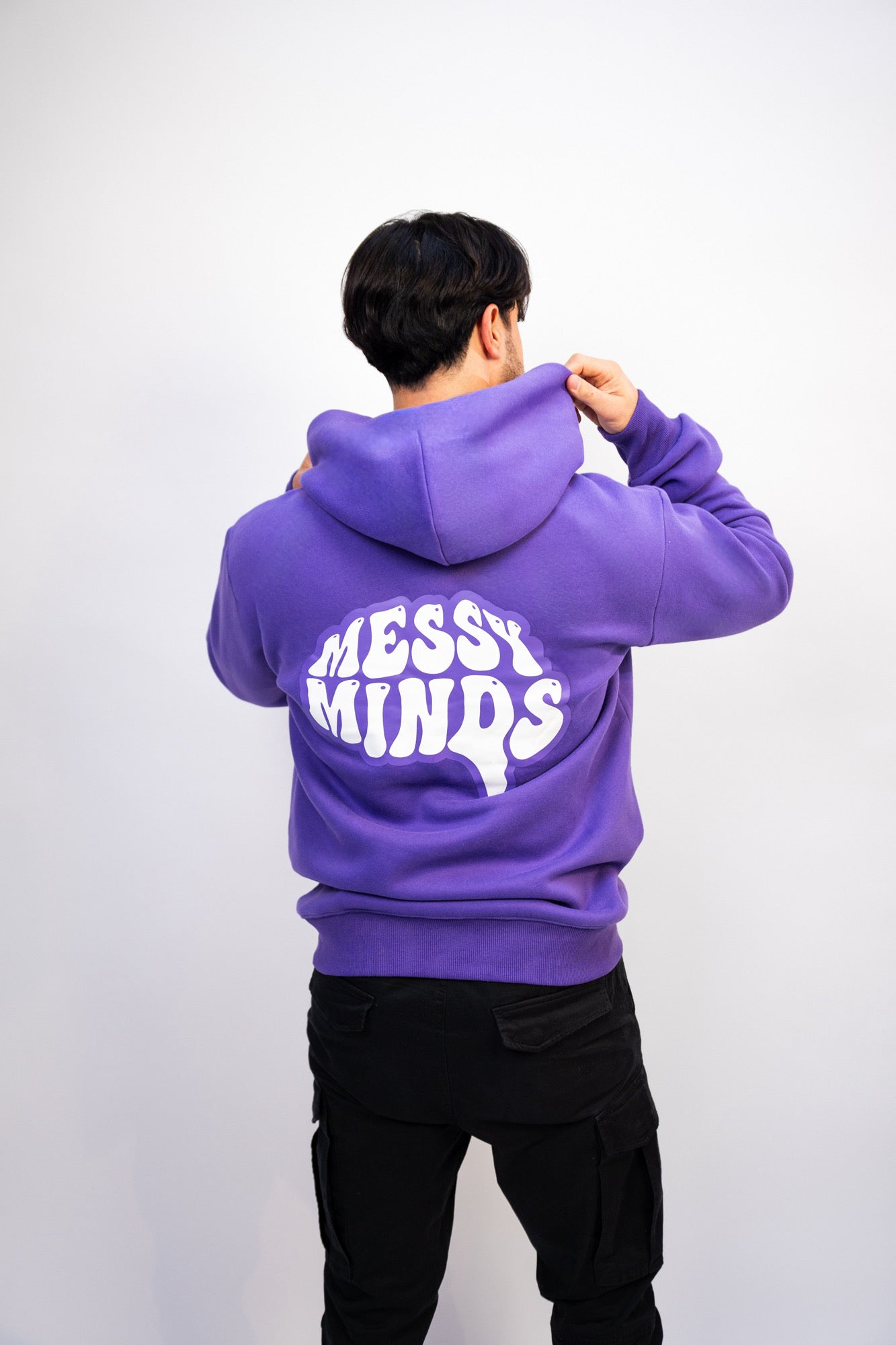 MESSY MINDS ORIGINAL HOODIE PURPLE