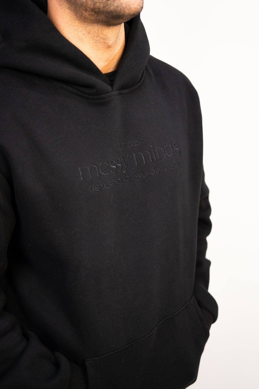 MESSY MINDS ORIGINAL HOODIE BLACK