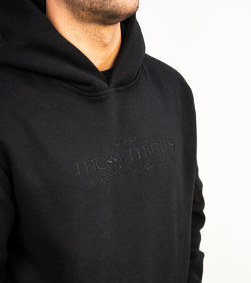 MESSY MINDS ORIGINAL HOODIE BLACK